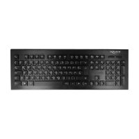 Delock USB Tastatur 2,4 GHz kabellos schwarz (Water-Drop )