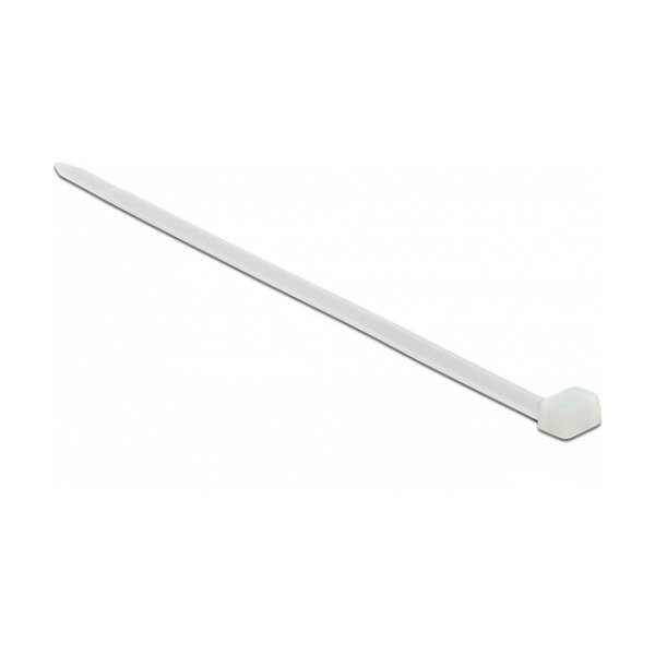 Delock Kabelbinder L 800 x B 8,8 mm 10 Stück weiß