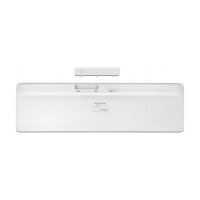 Delock USB Tastatur 2,4 GHz kabellos weiß (flach)