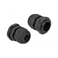 Delock Kabelverschraubung PG13,5 10 Stück schwarz