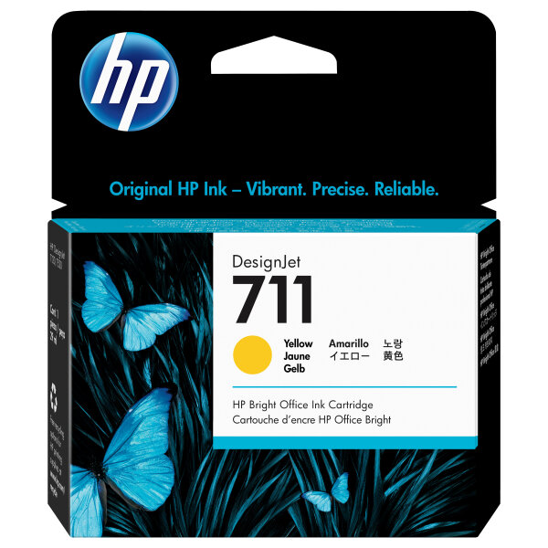 HP 711 Original Tinte gelb Standardkapazitt 29ml 1er-Pack