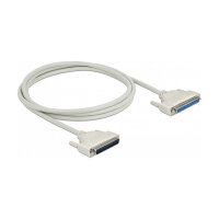 Delock Serielles Kabel D-Sub 37 Stecker zu Buchse 2 m