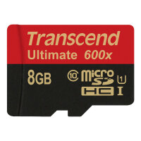 CARD _Transcend Ultimate 8GB microSDHC UHS-I