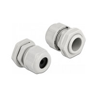 Delock Kabelverschraubung PG13,5 für Rundkabel grau...
