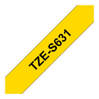 Brother TZE-S631 LAMINATED TAPE 12mm 8
