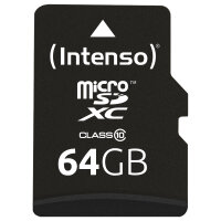 CARD 64GB Intenso 3413490 MicroXC 20MB/s
