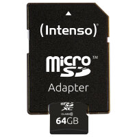 CARD 64GB Intenso 3413490 MicroXC 20MB/s