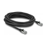Delock RJ45 Netzwerkkabel Cat.6A S/FTP PUR Outdoor 5 m...