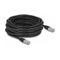 Delock RJ45 Netzwerkkabel Cat.6A S/FTP PE Outdoor 10 m...