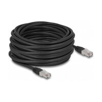 Delock RJ45 Netzwerkkabel Cat.6A S/FTP PE Outdoor 15 m...