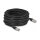 Delock RJ45 Netzwerkkabel Cat.6A S/FTP PE Outdoor 15 m schwarz