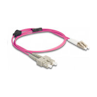 Delock LWL Kabel mit Metallarmierung LC Duplex zu SC...