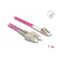 Delock LWL Kabel mit Metallarmierung LC Duplex zu SC...