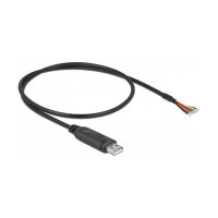 Delock Adapterkabel USB 2.0 Typ-A zu seriell RS-232 mit 9...