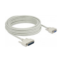 Delock Serielles Kabel D-Sub 25 Stecker zu D-Sub 9 Buchse...