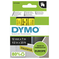 Dymo D1 Etiketten S0720580 Selbstklebend 12 mm x 7 m...