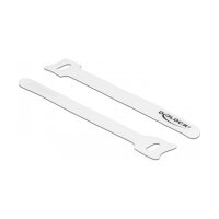 Delock Klett-Kabelbinder L 150 x B 12 mm weiß 10...