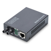 DIGITUS Medienkonverter Fast Ethernet Multimode RJ45/ST...