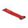 Delock Klett-Kabelbinder mit Schlaufe L 190 x B 25 mm rot 5 Stück
