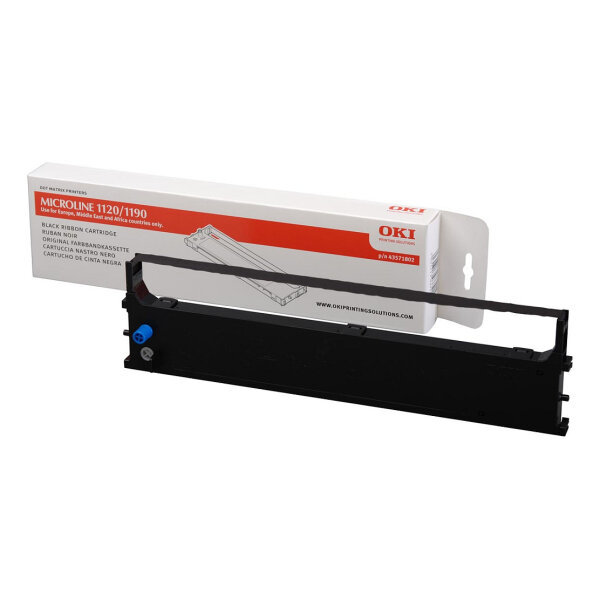 OKI Farbband 43571802 Schwarz