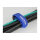 Delock Klett-Kabelbinder mit Schlaufe L 190 x B 25 mm blau 5 Stück