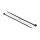 Delock Kabelbinder hitzebeständig L 200 x B 4,8 mm schwarz 100 Stück