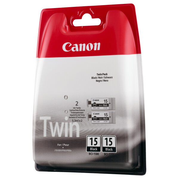 Canon BCI-15BK 2x black