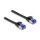 Delock RJ45 Netzwerkkabel Cat.6A S/FTP Slim 5 m schwarz