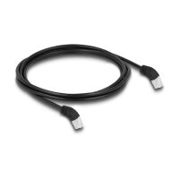 Delock RJ45 Netzwerkkabel Cat.6A S/FTP 45° nach oben...