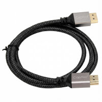 Captiva Kabel HDMI zu HDMI schwarz 4K 60Hz 1m HighSpeed...
