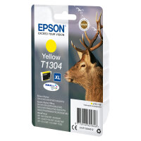 Epson Tinte 1LB T1304 ink cartridge yellow extra high capacity 10.1ml 1-pack blister without alarm - DURABrite Ultra Ink
