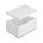 Delock Installationsgehäuse mit Kabeleinführungen 180 x 125 x 90 mm grau