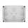 Delock Installationsgehäuse mit Kabeleinführungen 130 x 93 x 57 mm grau
