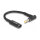 Delock Adapterkabel für Notebook Ladekabel USB Type-C™ Buchse zu HP 4,8 x 1,7 mm Stecker 90° gewinkelt 15 cm