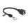 Delock Kabel RJ45 Buchse zu Pfostenbuchse 2,00 mm 8 Pin Cat.5e 23 cm schwarz