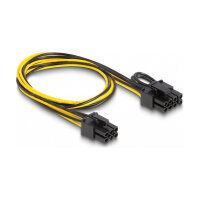 Delock Stromkabel PCI Express 6 Pin Stecker zu PCI...