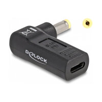 Delock Adapter für Notebook Ladekabel USB...