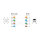 Delock M12 Kabel X-kodiert 8 Pin Stecker zu RJ45 Stecker PUR (TPU) 2 m