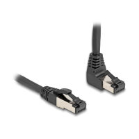 Delock RJ45 Netzwerkkabel Cat.8.1 S/FTP 90° unten...