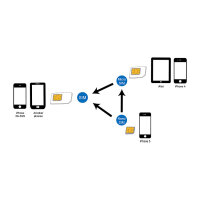 Logilink SIM Card Adapter LogiLink Nano->Standard