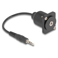 Delock D-Typ Kabel 3,5 mm 3 Pin Klinkenstecker zu Buchse...