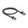 Delock RJ45 Netzwerkkabel Cat.8.1 F/FTP Slim Pro 0,5 m schwarz
