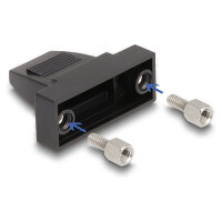 Delock Gehäuse für D-Sub 9 Pin Stecker / Buchse...