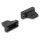 Delock Gehäuse für D-Sub 9 Pin Stecker / Buchse Kunststoffgehäuse für Flachbandkabel