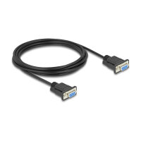 Delock RS-232 Kabel Seriell D-Sub9 Buchse zu Buchse mit...