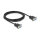 Delock RS-232 Kabel Seriell D-Sub9 Buchse zu Buchse mit schmalem Steckergehäuse 3 m