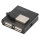 DIGITUS USB-Hub 4-Port 2.0->4xA2.0 integr. Kabel schwarz
