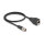 Delock M12 Kabel X-kodiert 8 Pin Stecker zu RJ45 Buchse PVC 0,5 m