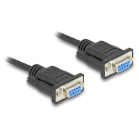 Delock RS-232 Kabel Seriell D-Sub9 Buchse zu Buchse mit...
