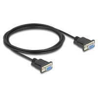 Delock RS-232 Kabel Seriell D-Sub9 Buchse zu Buchse mit...